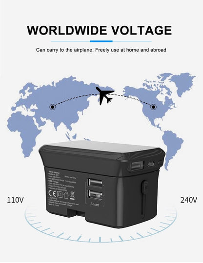 CRONY SL-310B Travel Charge With Power Bank - Edragonmall.com