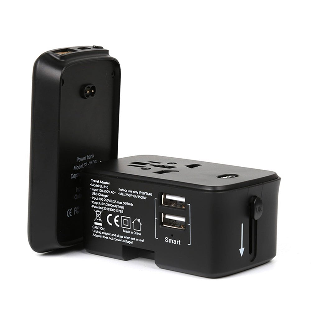 CRONY SL-310B Travel Charge With Power Bank - Edragonmall.com