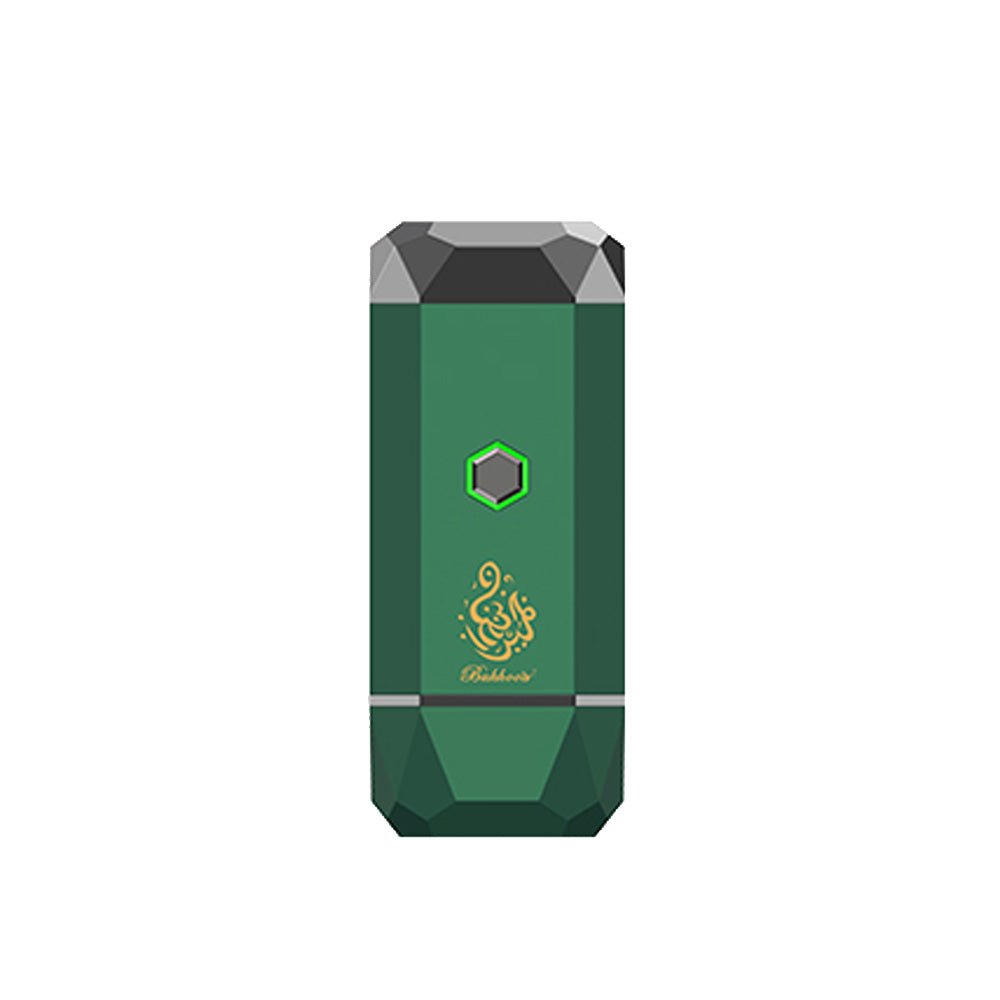 CRONY Small B16 Portable Bukhoor Style Usb Type-C Power incense burner Bakhoor Portable Rechargeable Electric Incense Burner | green - Edragonmall.com