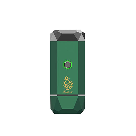 CRONY Small B16 Portable Bukhoor Style Usb Type-C Power incense burner Bakhoor Portable Rechargeable Electric Incense Burner | green - Edragonmall.com
