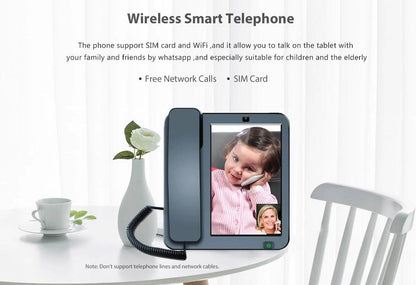 Crony Smart LTE 4G KT8001 fixed wireless landline Android with 4G SIM network video phone - Edragonmall.com