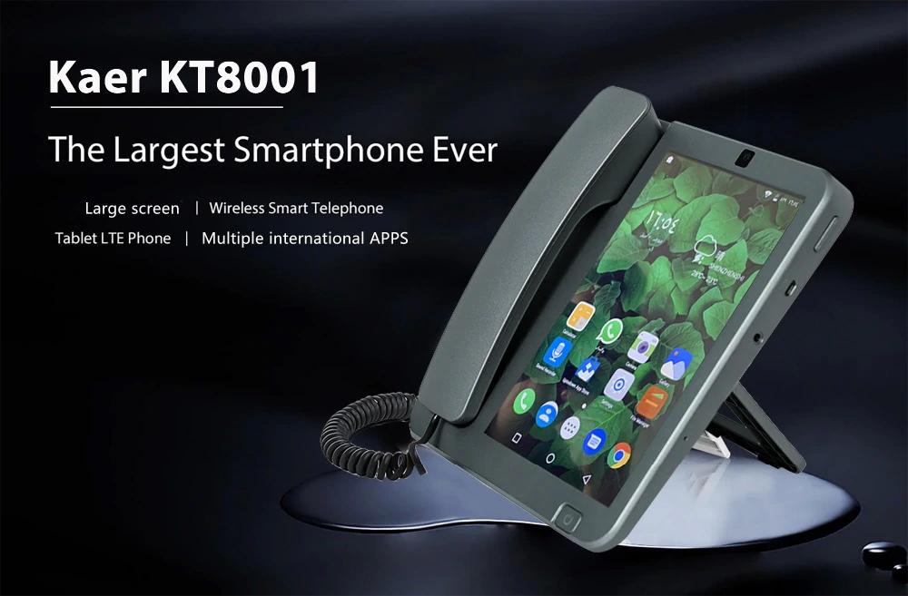 Crony Smart LTE 4G KT8001 fixed wireless landline Android with 4G SIM network video phone - Edragonmall.com