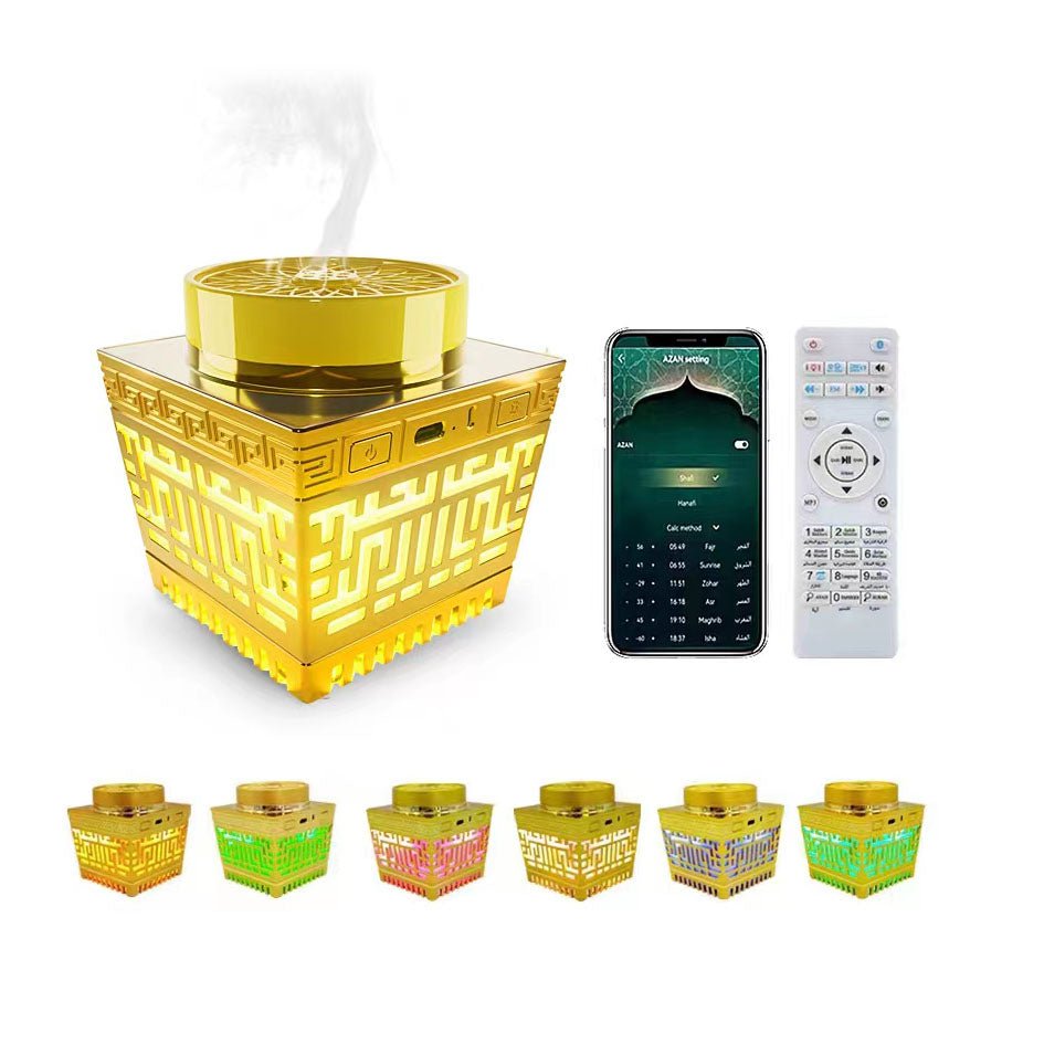 CRONY SQ-209 Bukhoor With Quran Koran Speaker Burner Incense Arab portable aromatherapy diffuser muslim quran bukhoor - Edragonmall.com