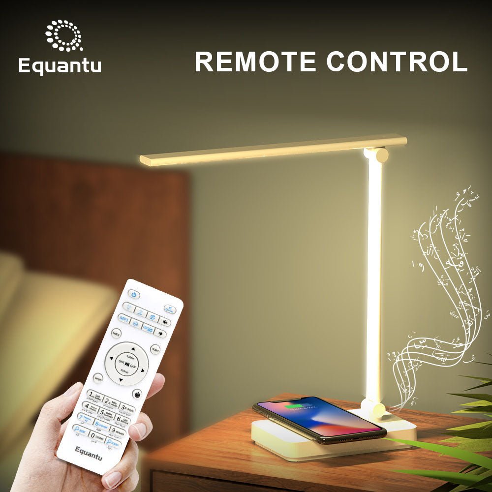 CRONY SQ-905 guran speaker Table lamp, soft light With wireless phone charging - Edragonmall.com