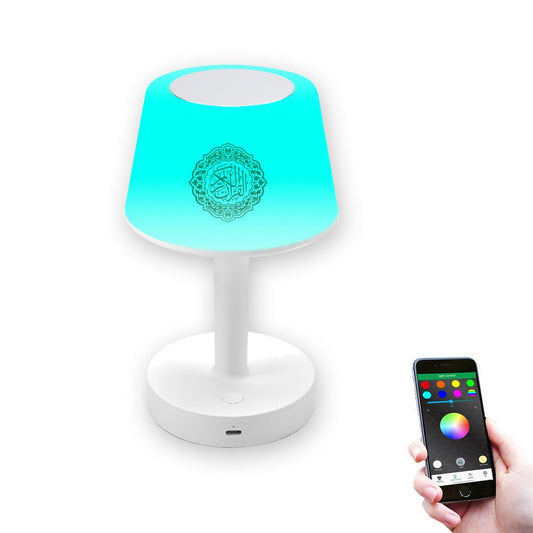 CRONY  SQ-917 digital APP guran speaker table lamp  for kids speaker remote control night light Quran player