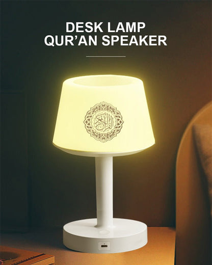 CRONY  SQ-917 digital APP guran speaker table lamp  for kids speaker remote control night light Quran player