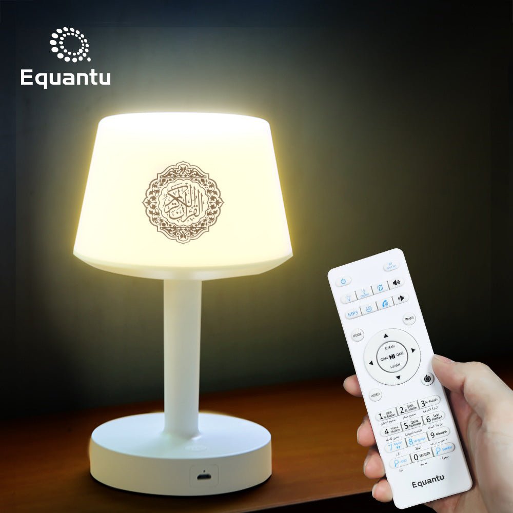 CRONY  SQ-917 digital APP guran speaker table lamp  for kids speaker remote control night light Quran player