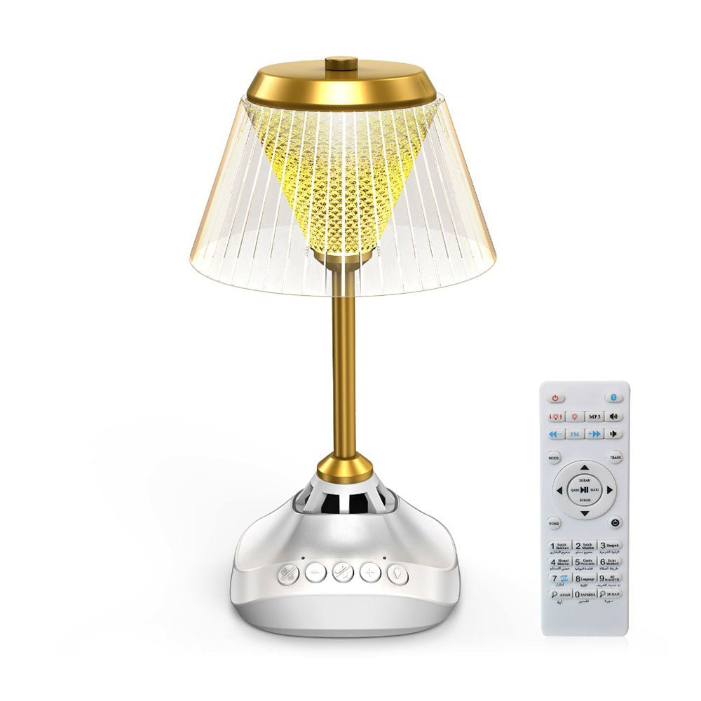 CRONY SQ-918 Bukhoor With Quran LED Table Lamp Quran Speaker Music Player With Remote Control And App Control - Edragonmall.com