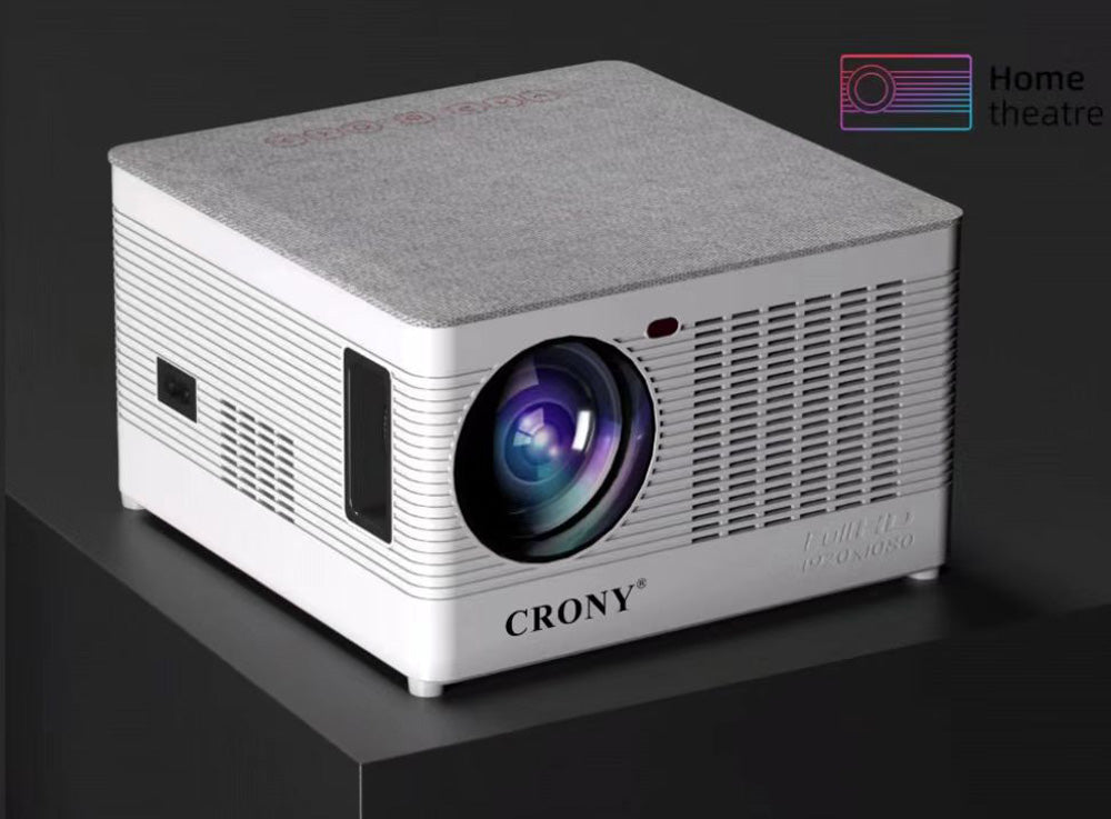 CRONY T55A Projector 5G WiFi Bluetooth Nativo Full HD 1920X1080p 9000 Lumens Suporte 4K Home Theater para iOS Android - Edragonmall.com