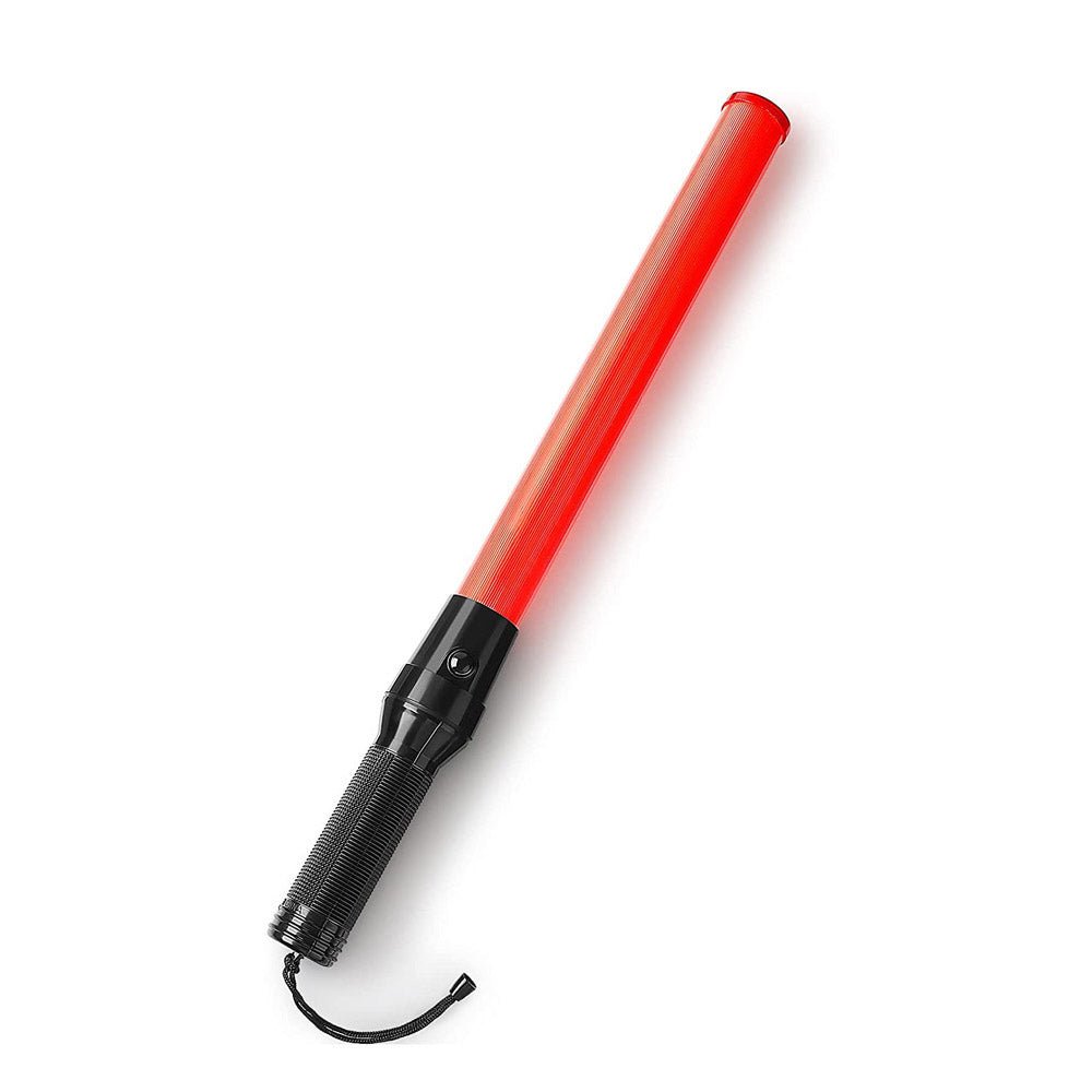 CRONY Traffic control glow sticks LED Signal Wand Traffic Flashlight Traffic Flashing LED Light Control Wand Signal Traffic Baton Flashlight - Edragonmall.com