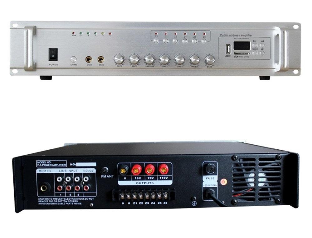 CRONY USB-60W Public Address System Broadcast Amplifier Host - Edragonmall.com