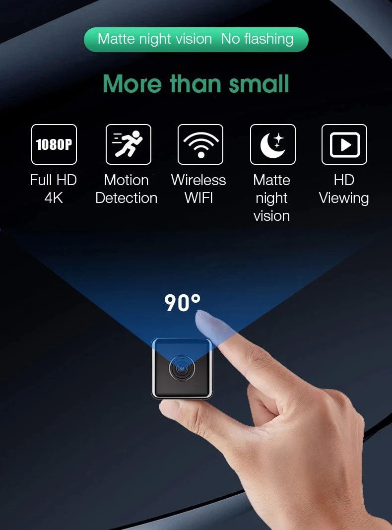 CRONY W10 Wifi iWFCam 1080P Camera HD Mini Wireless Wifi Camera with Motion Detection - Edragonmall.com