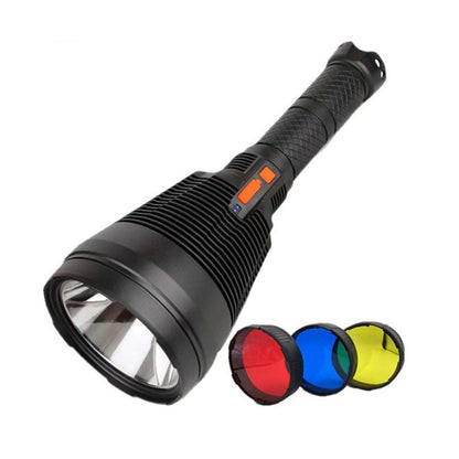 CRONY W5118 8000MA High-intensity flashlight 1800LM 18650 8000MAH TYPE-C rechargeable - Edragonmall.com