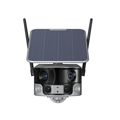 CRONY Y6 4G-4K-8MP-4X 180°Wide Angle Solar Battery Camera Y6 WiFi-4K-8MP-180°Wide Angle Solar Battery Camera with 6W Solar Panel - Edragonmall.com