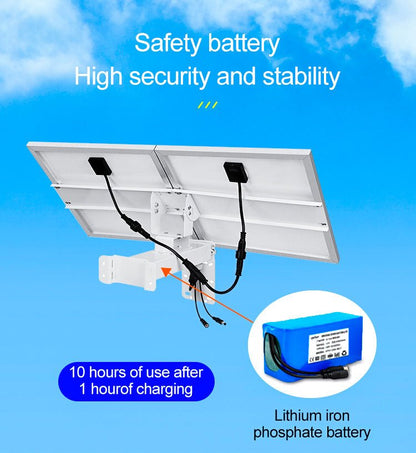 CRONY YN33S-12V-60W60AH Solar Power System Solar Panel With 60ah Battery - Edragonmall.com