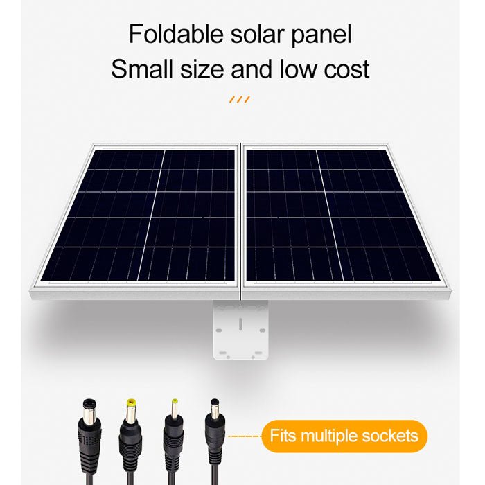 CRONY YN33S-12V-60W60AH Solar Power System Solar Panel With 60ah Battery - Edragonmall.com