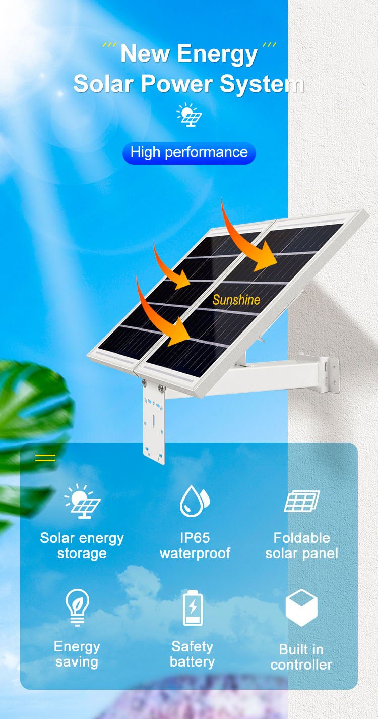 CRONY YN33S-12V-60W60AH Solar Power System Solar Panel With 60ah Battery - Edragonmall.com