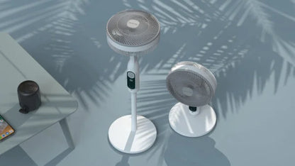 MJ-SF01 30w New Patent Stand Pedestal Portable DC Rechargeable Air Cooling Solar Fan with Panel Battery USB Output