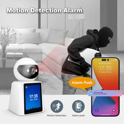 CRONY SH053 Video Calling WIFI HD Camera PTZ IP Dome Camera Wireless AI Humanoid Auto Tracking Video Intercom Home Security CCTV