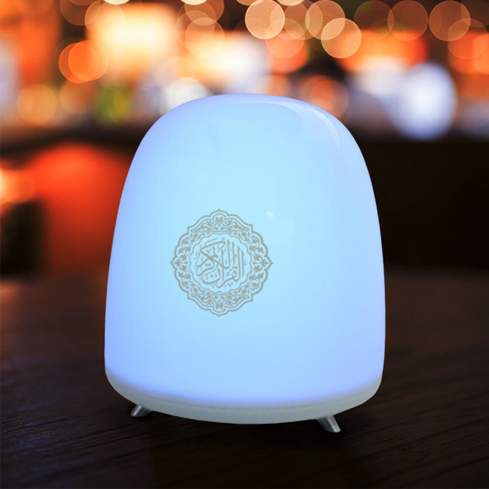 Equantu SQ-906 quran translation Light quran speaker touch lamp quran cube APP for muslim prayer - Edragonmall.com