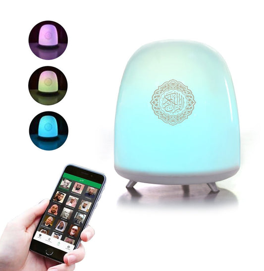 Equantu SQ-906 quran translation Light quran speaker touch lamp quran cube APP for muslim prayer - Edragonmall.com