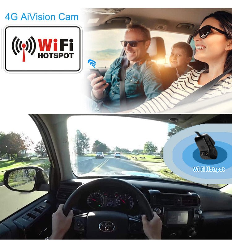 JC400 4G Driving Recorder with Dual Camera Real-time Video GPS Tracking WiFi Remote Monitoring Vehicle DVR Camera Recording - Edragonmall.com