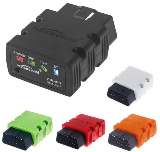 Konwei KW902 OBDII VGATA ICAR ELM327 Bluetooth Auto Diagnostic Scanner OBD2 Scan Tool - Edragonmall.com