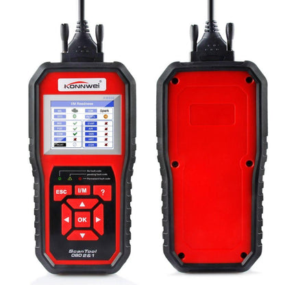 Kw850 Konnwei Professional OBD2 Scanner Auto Code Reader Car Diagnostic Tools (Original) - Edragonmall.com