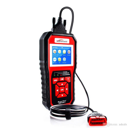 Kw850 Konnwei Professional OBD2 Scanner Auto Code Reader Car Diagnostic Tools (Original) - Edragonmall.com