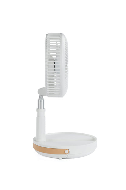 KY-19107 Mini Extendable Compact Foldable Table Desktop Telescopic Fan - Edragonmall.com