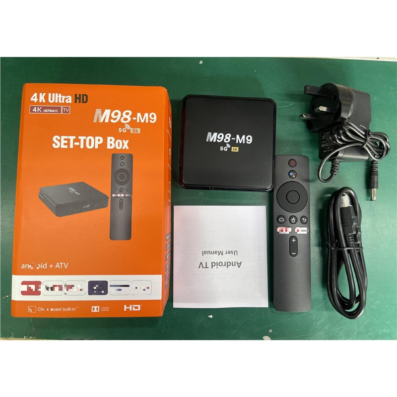 CRONY M98 8k Ultra HD SET-TOP box Android 13 Dual WIFI
