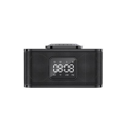 MH-2036 Multi-function audio Multifunctional desktop wireless bluetooth speaker with wireless charger - Edragonmall.com