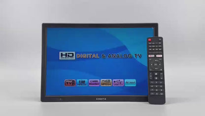 CRONY: 15.6INCH SMART PORTABLE TV Built-in antenna port for local over-the-air TV（OTA）