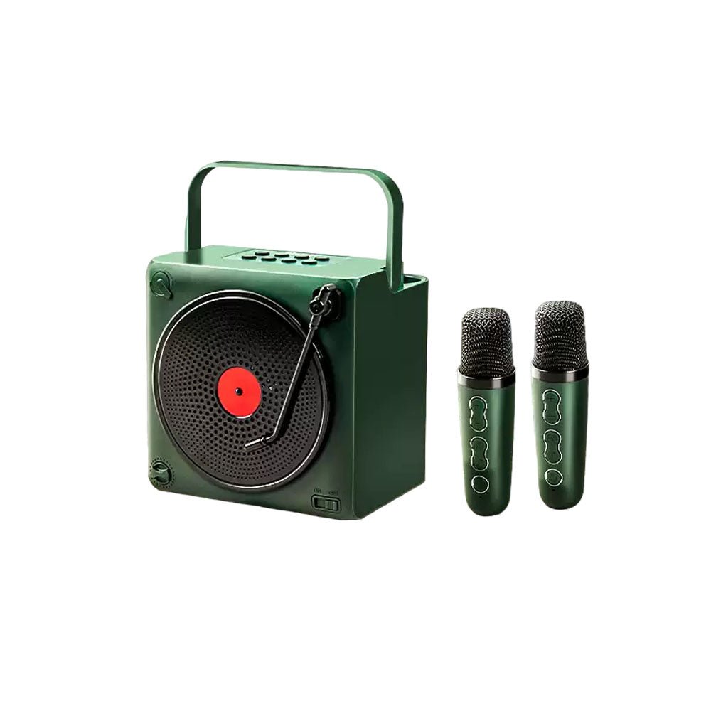 SD-507 BT Speaker Bt speaker high power karaoke pull rod multifunctional SUBWOOFER SPEAKER with wireless LED - Edragonmall.com