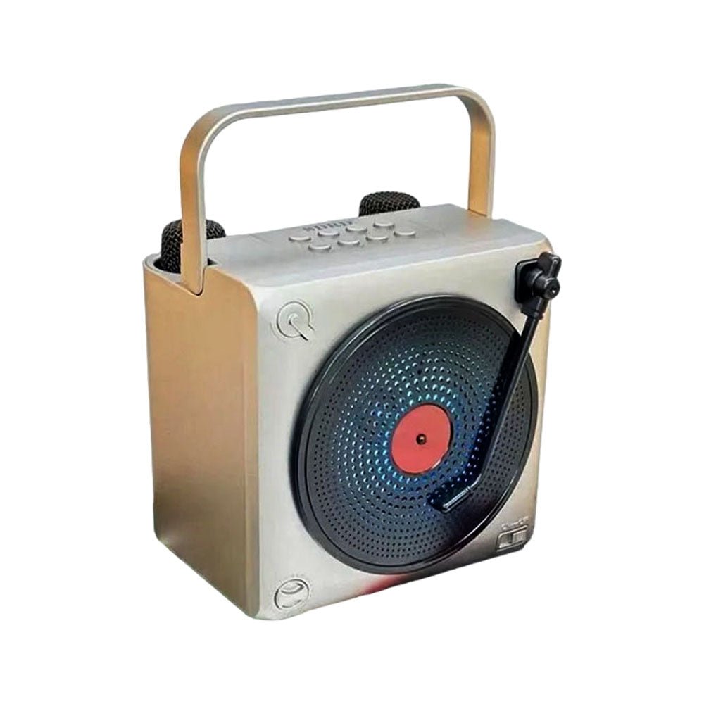 SD-507 BT Speaker Bt speaker high power karaoke pull rod multifunctional SUBWOOFER SPEAKER with wireless LED - Edragonmall.com