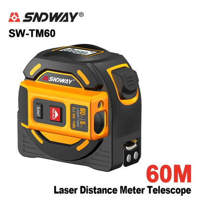 SNDWAY Laser distance meter Laser rangefinder multi function Self-Locking Hand Tool Device Laser range finder - Edragonmall.com