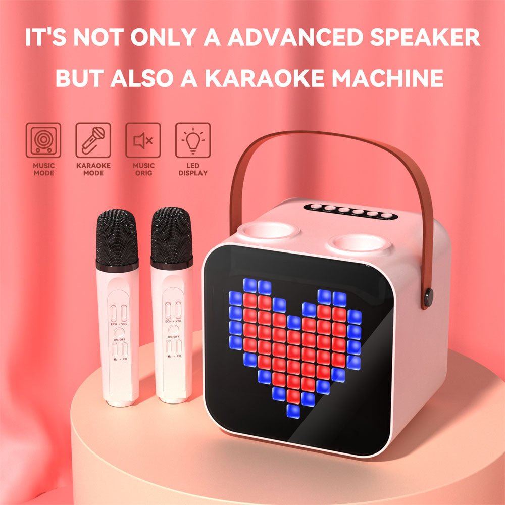 SP-100 BT Karaoke Speaker Portable Outdoor Singing Speaker - Edragonmall.com