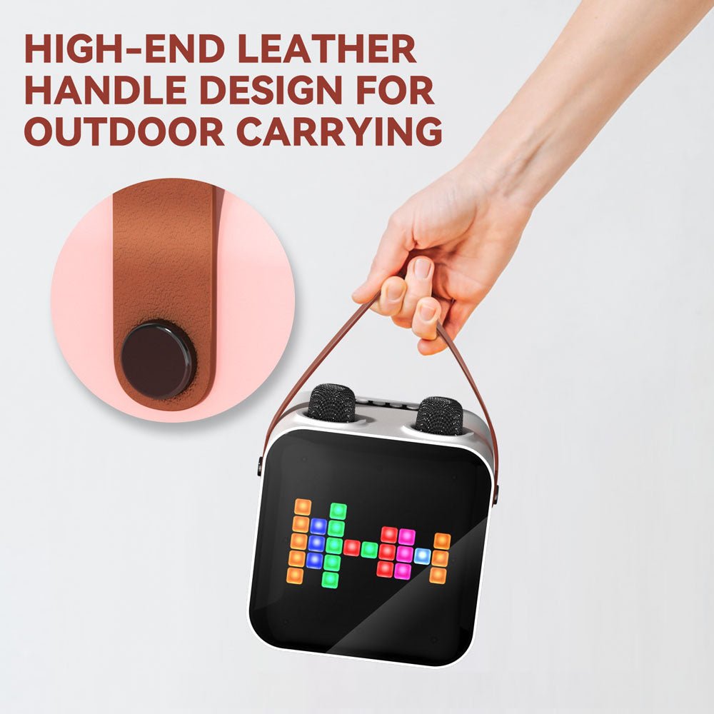 SP-100 BT Karaoke Speaker Portable Outdoor Singing Speaker - Edragonmall.com