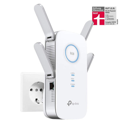 Tp-Link RE650 TP-LINK Range Extender Ac2600 Universal Dual Band Range Extender With 1 Gigabit Port And 4 External Antennas - Edragonmall.com