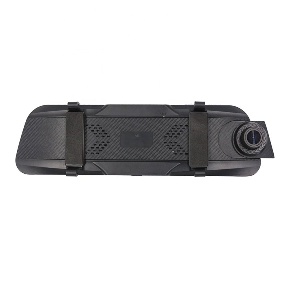 V10 Dual-Camera pushbutton dashcam Car Video Recorder 1080P Dual Lens Dvr Dash Cam 10 Inch Touch Car Camera - Edragonmall.com