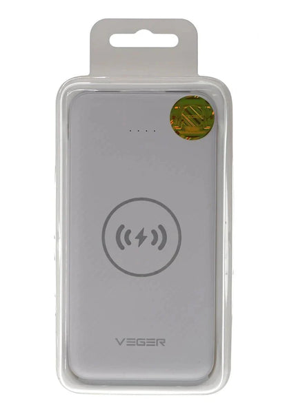 Veger VP-1027W Wireless Charger Power Bank -20000mAh black White blue - Edragonmall.com