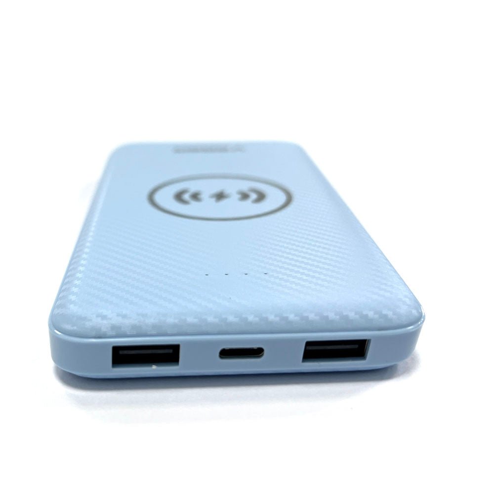 Veger VP-1027W Wireless Charger Power Bank -20000mAh black White blue - Edragonmall.com