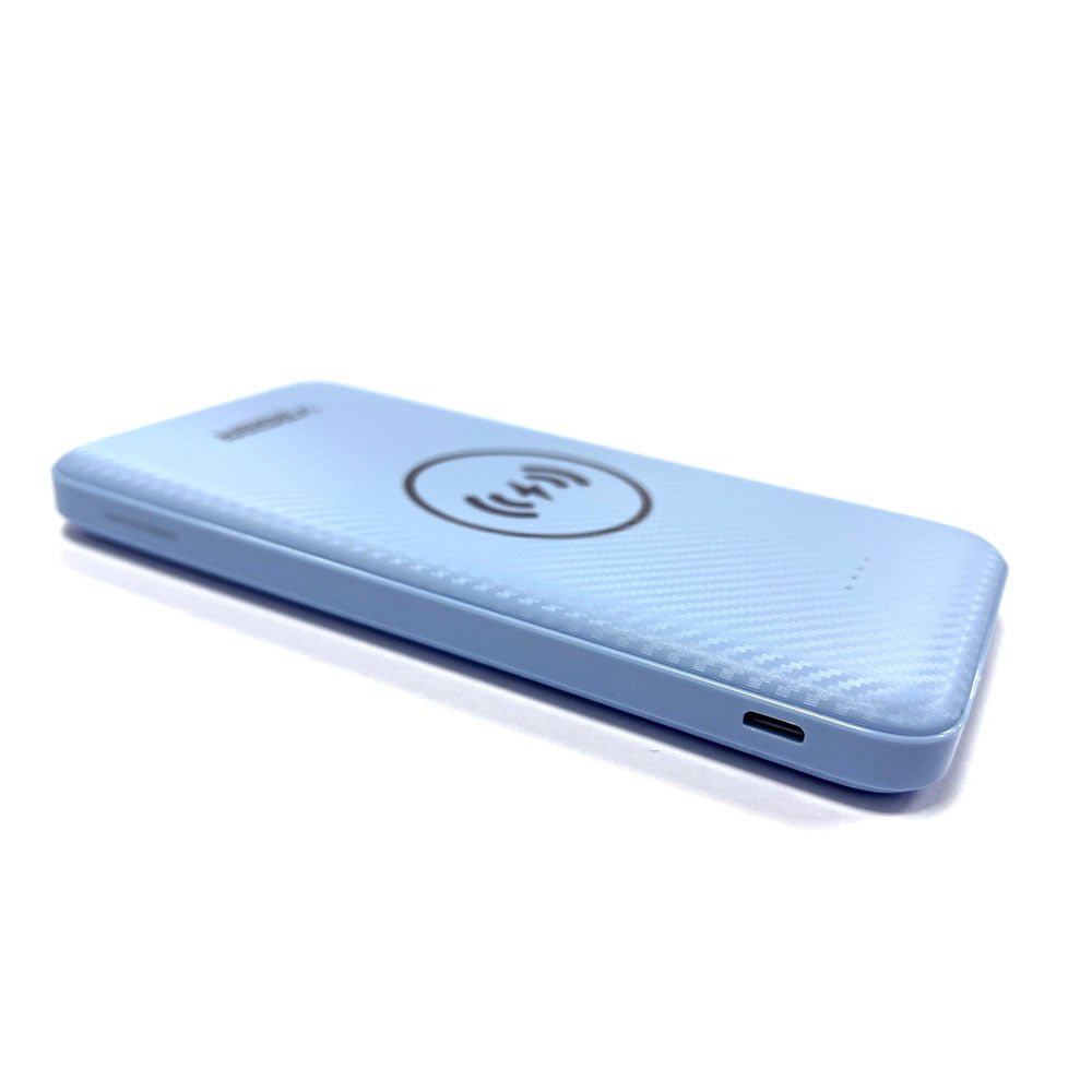 Veger VP-1027W Wireless Charger Power Bank -20000mAh black White blue - Edragonmall.com