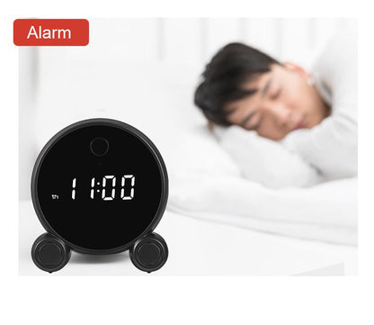 X7-1080P-WiFi Mini Clock Camera Wireless Clock Camera With Alarm Camcorder - Edragonmall.com