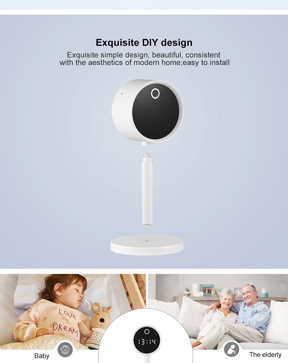 X8-1080P-WiFi Clock Camera Wireless Clock Camera Head, Top Quality New Design Table Clock - Edragonmall.com